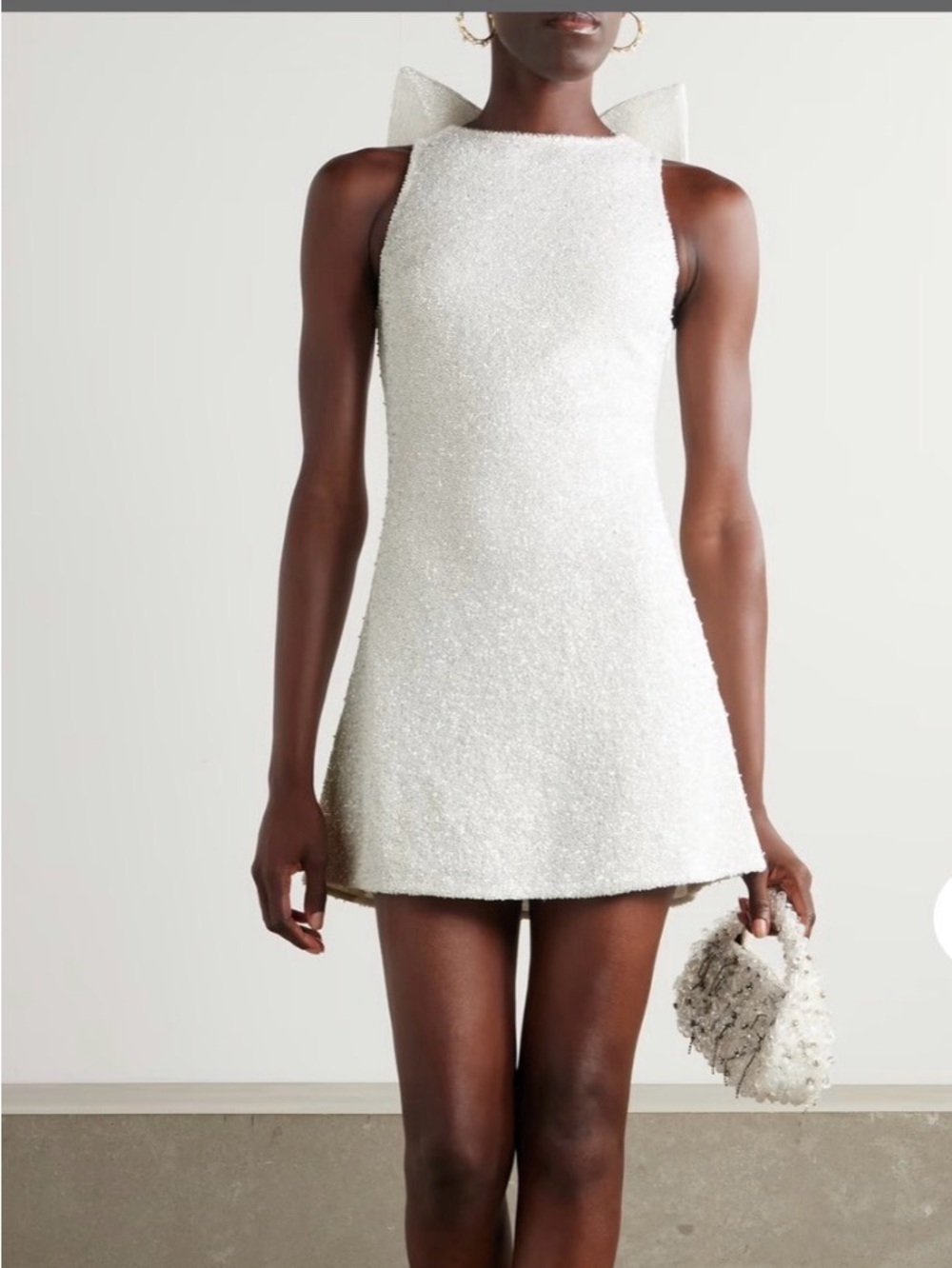 Clio Peppait Lille Bow Embellished Dress